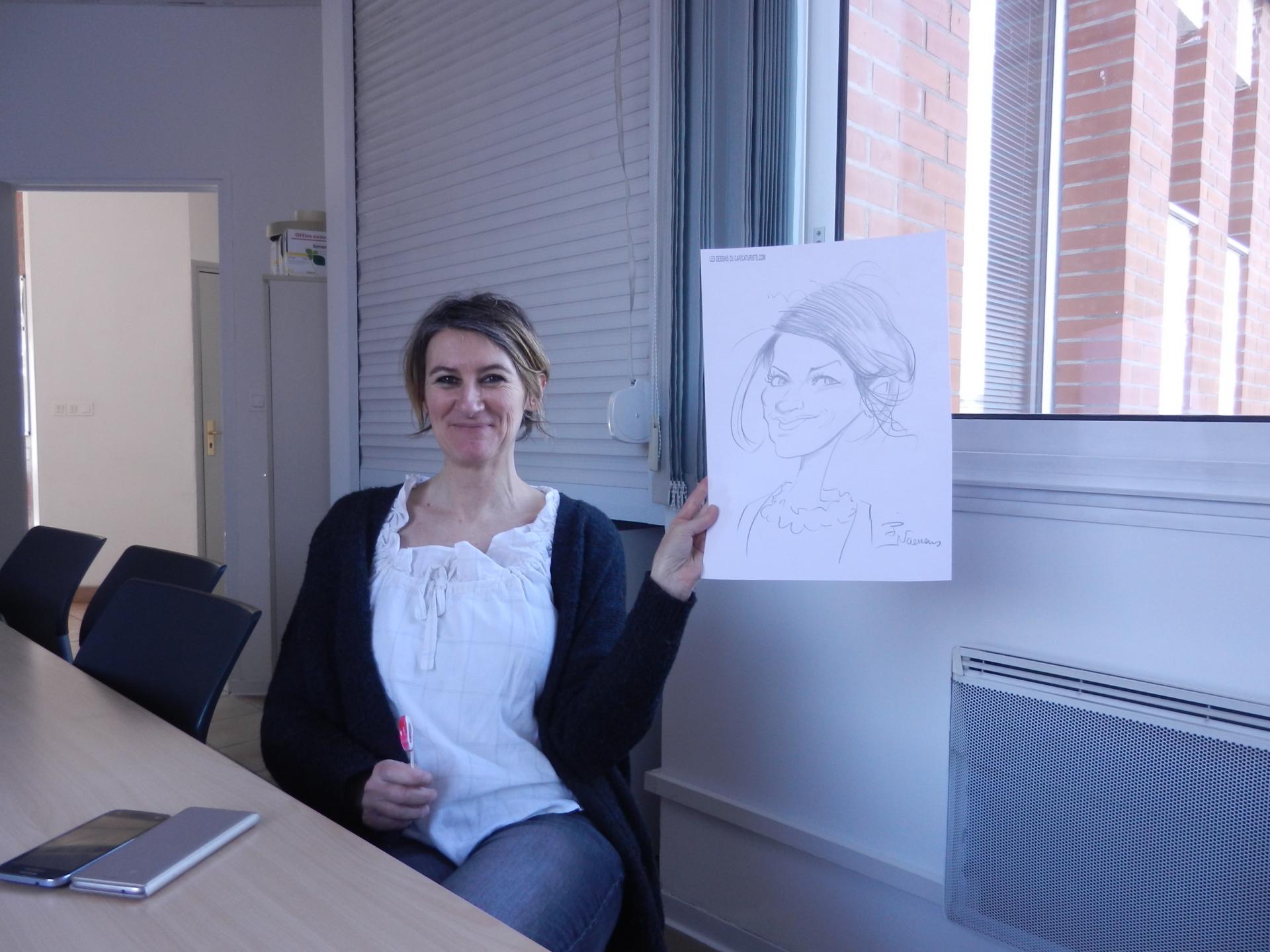 caricatures en entreprises