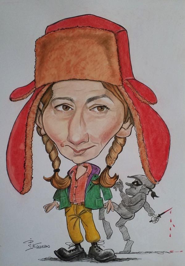 Corinne masiero capitaine marleau caricature