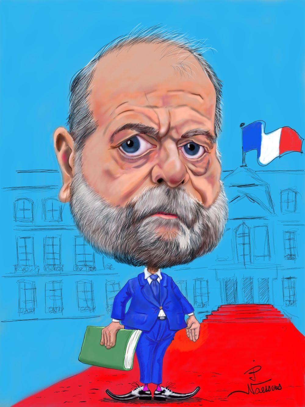 Eric dupont moretti caricature